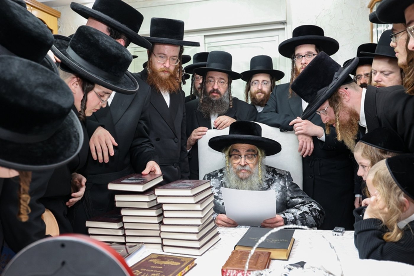 האדמו"ר מסאטמר בביקור בבית שמש