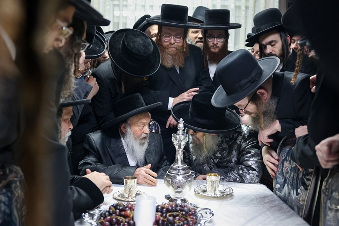 האדמו"ר מסאטמר בביקור בבית שמש