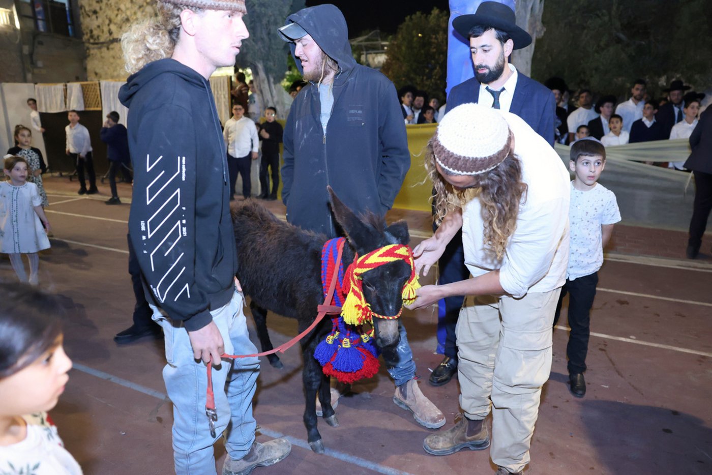 פדיון פטר חמור בבית וגן