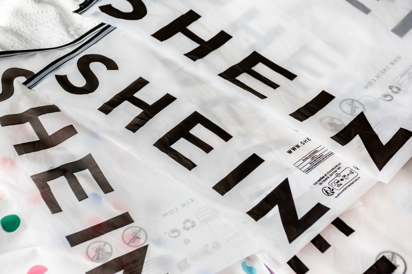 שקיות אריזה של שיין