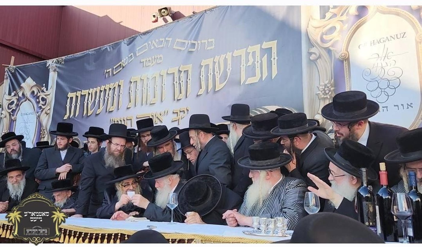 האדמו"ר מסאטמר מעביר מליון דולר