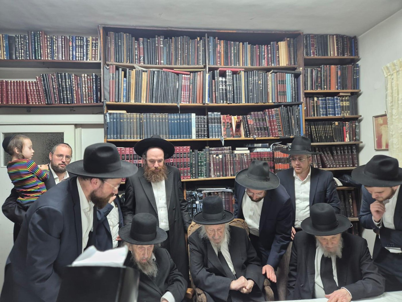 הכינוס בסוף השבוע במעונו של ראש הישיבה הגרב"ד פוברסקי