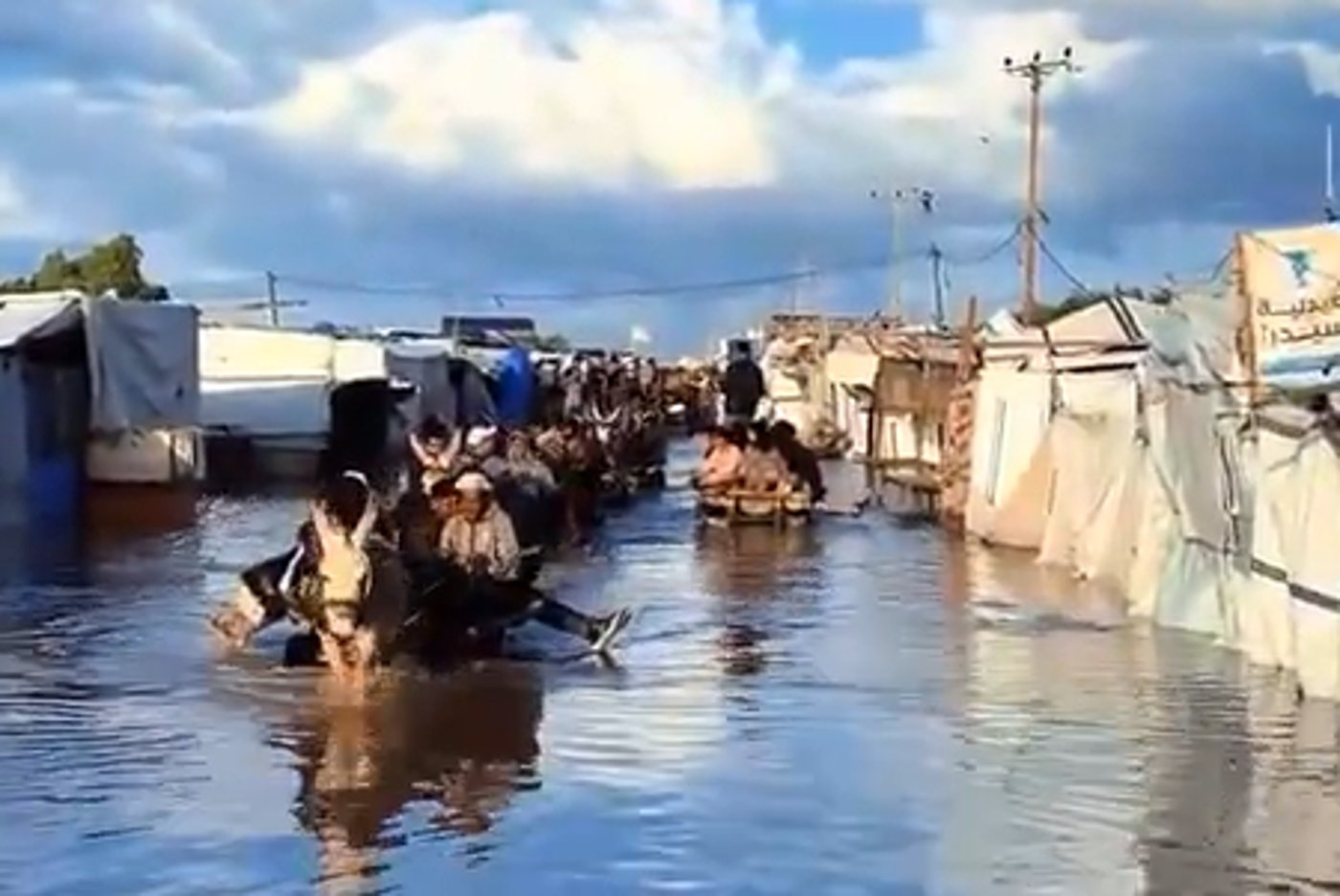 ההצפות בעזה
