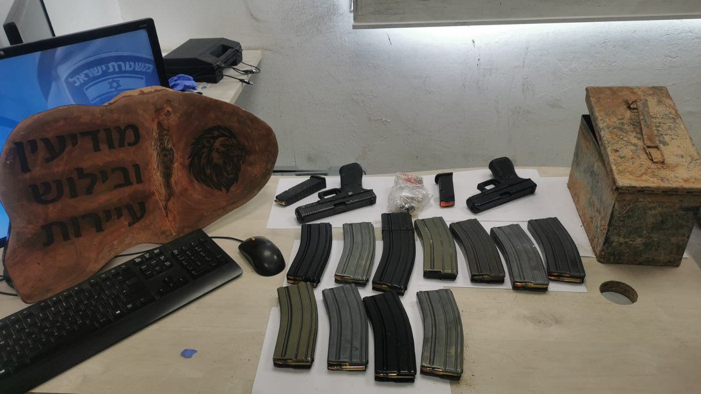 אמצעי הלחימה שנתפסו