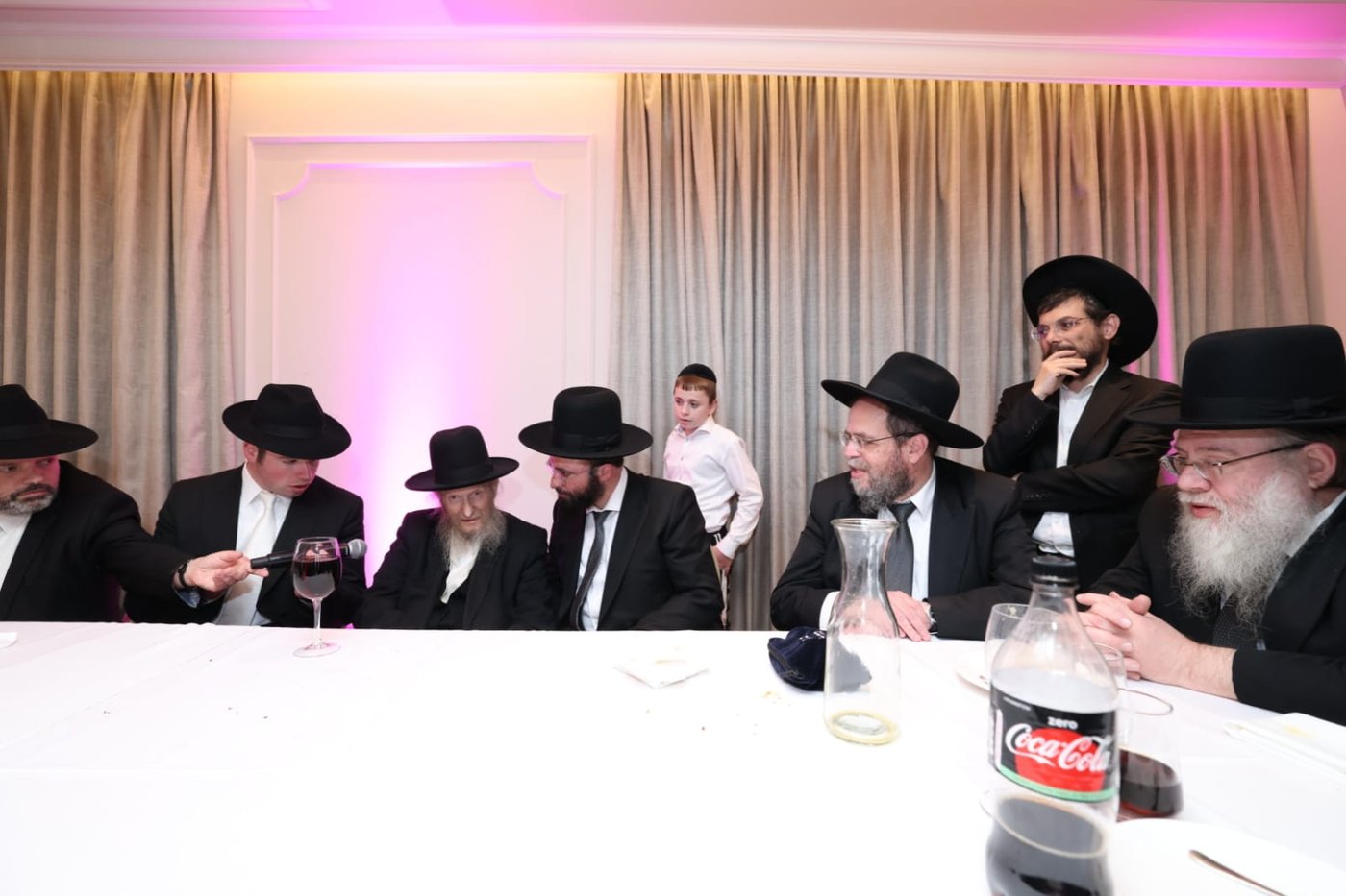 הגה"צ רבי דן סגל בשמחת שבע ברכות לבן הרה"ג ר' יחזקאל אתרוג