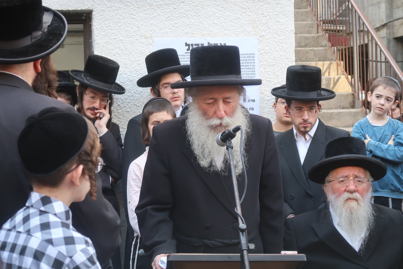  הלווית הרבנית טוביאס ע''ה 