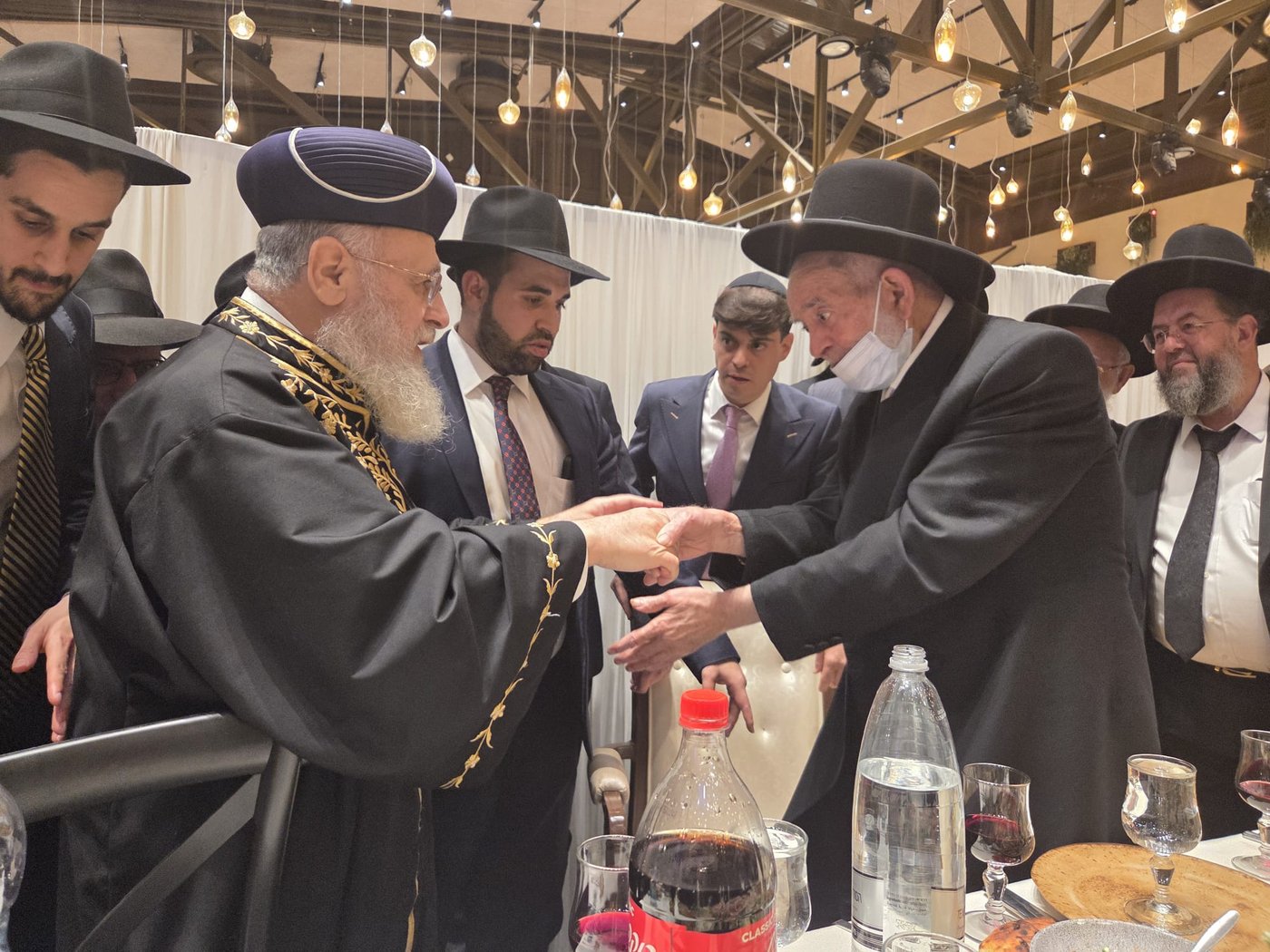 שמחת נישואי נכדו של רבי יצחק כהן 