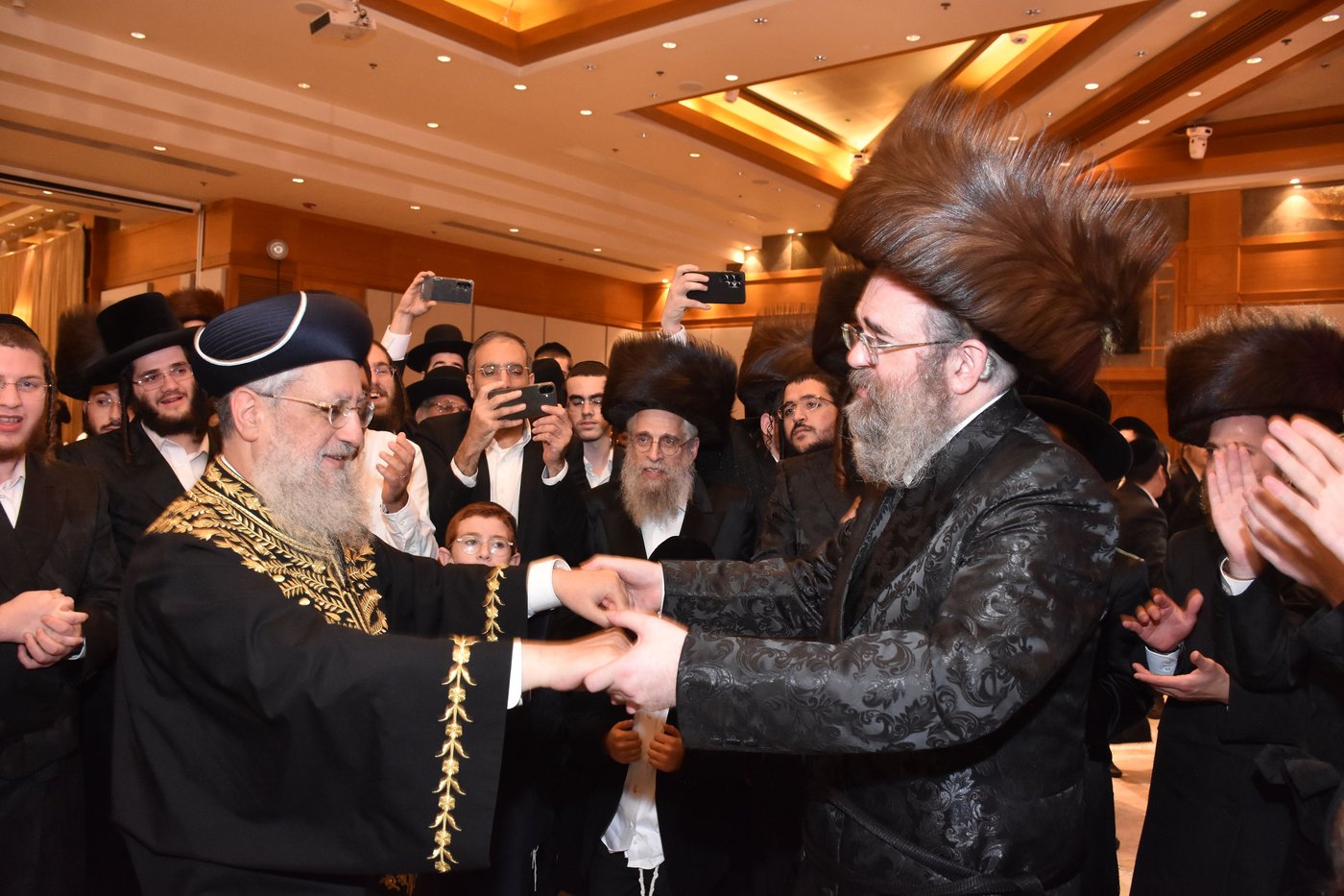 שמחת נישואי בן הרה"ג מרדכי אורי אנגלמן