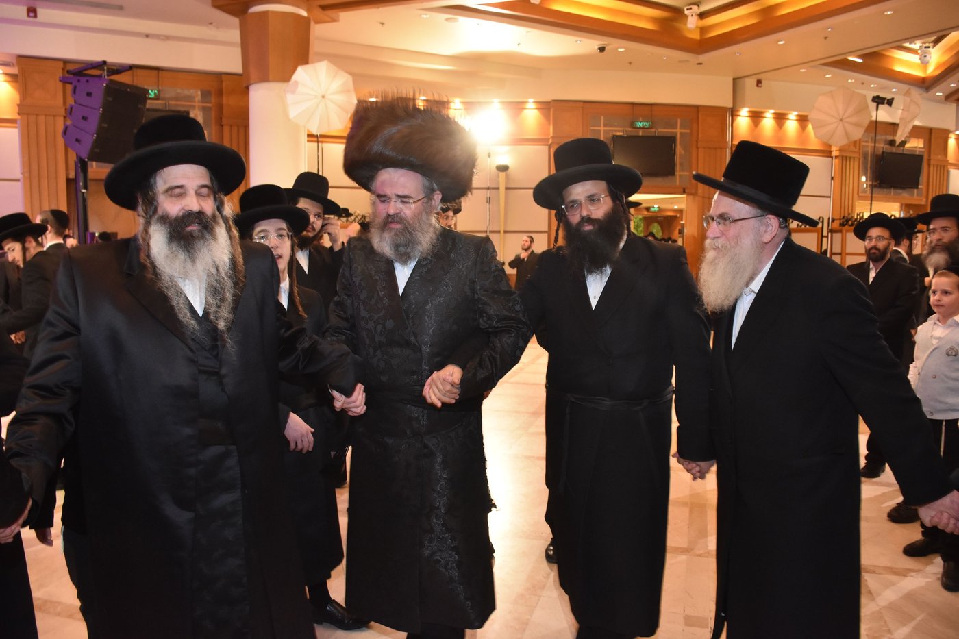 שמחת נישואי בן הרה"ג מרדכי אורי אנגלמן