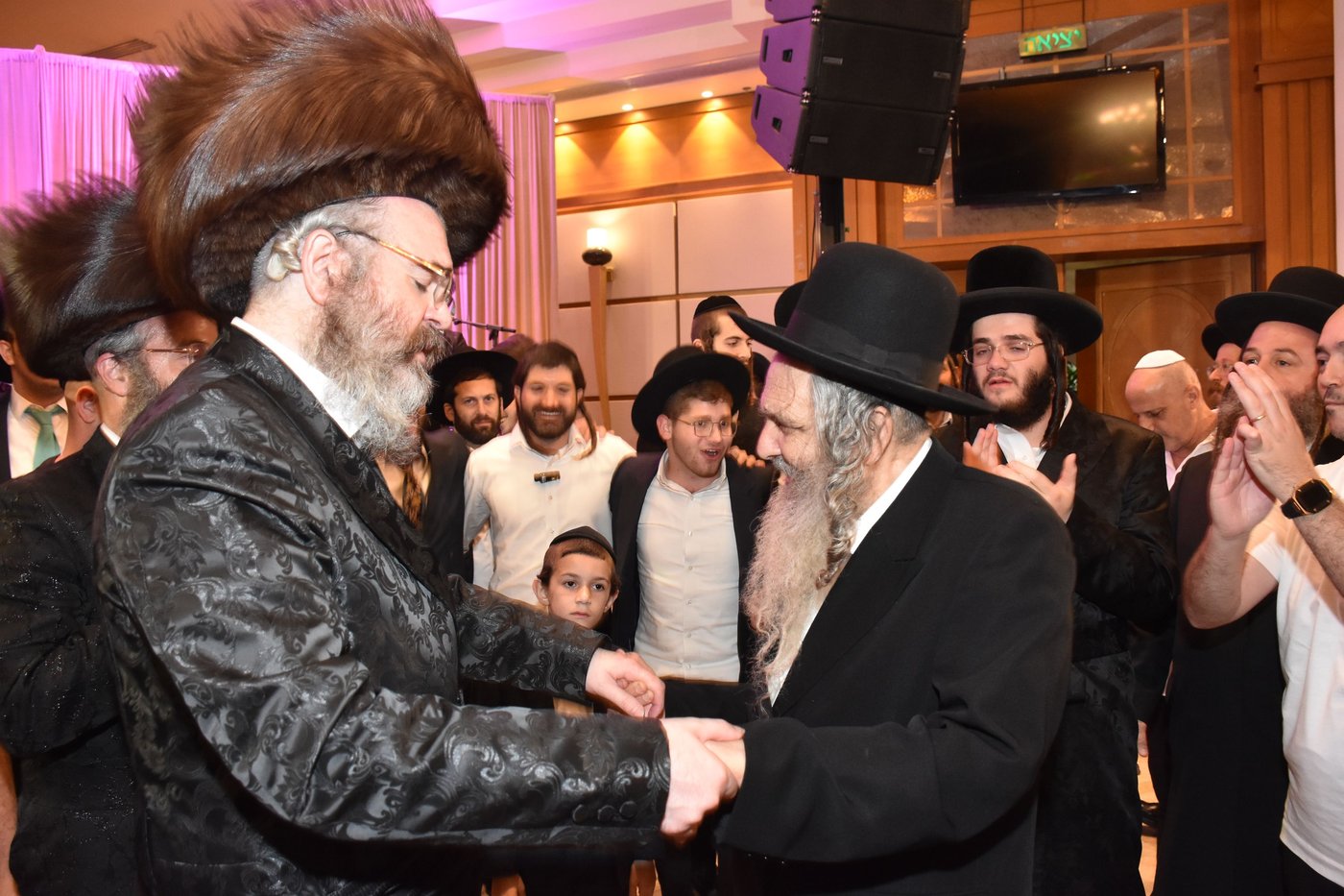 שמחת נישואי בן הרה"ג מרדכי אורי אנגלמן