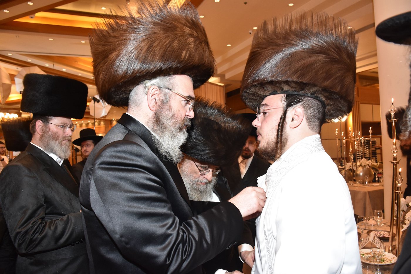 שמחת נישואי בן הרה"ג מרדכי אורי אנגלמן