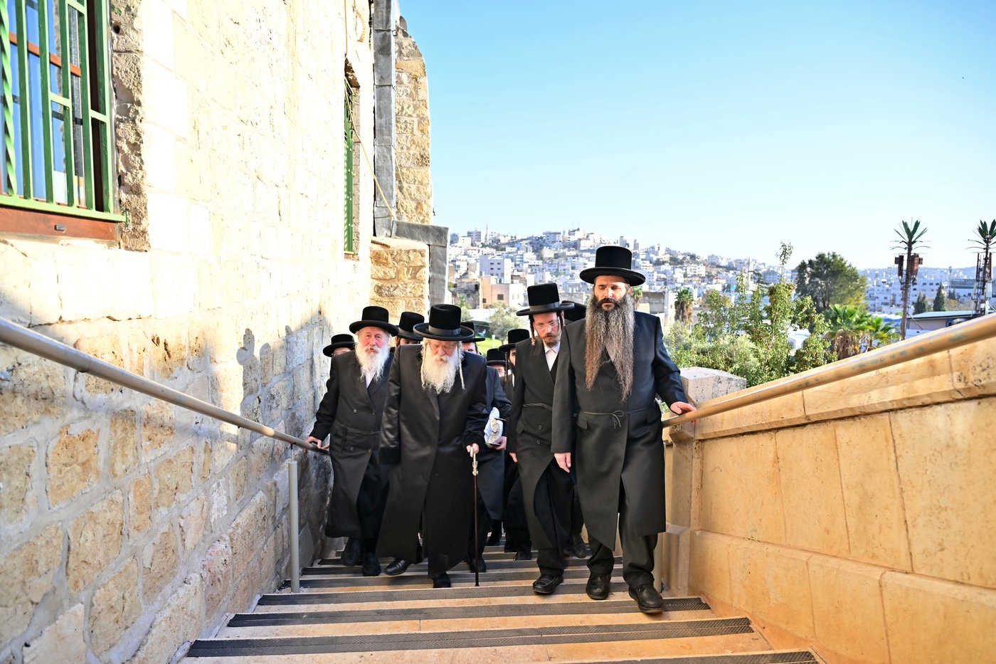 האדמו"ר מנדבורנה ירושלים בחברון