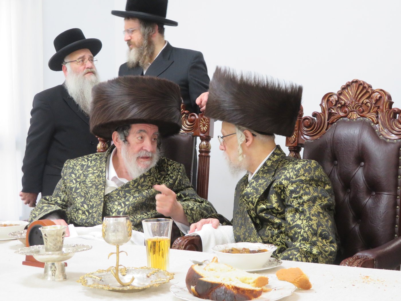 שמחת הברית לנין האדמו"רים מויז'ניץ וסערט ויז'ניץ