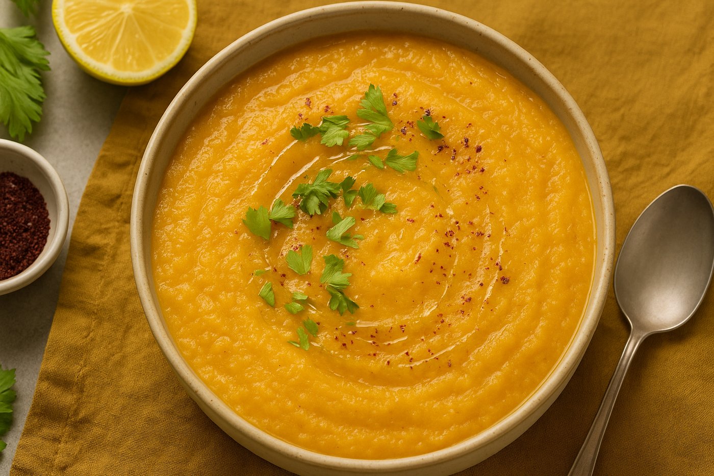 מרק ירקות שורש סמיך ובריא: מנה קלה להכנה שתגרום לכם לשמוח שהחורף הגיע