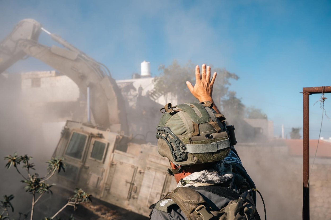 הריסת בית המחבל בחטיבת מנשה