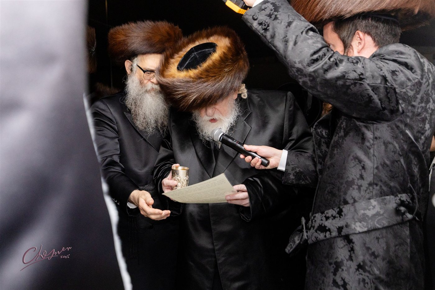 הנגיד הרב אליש אנגלנדר בשמחה