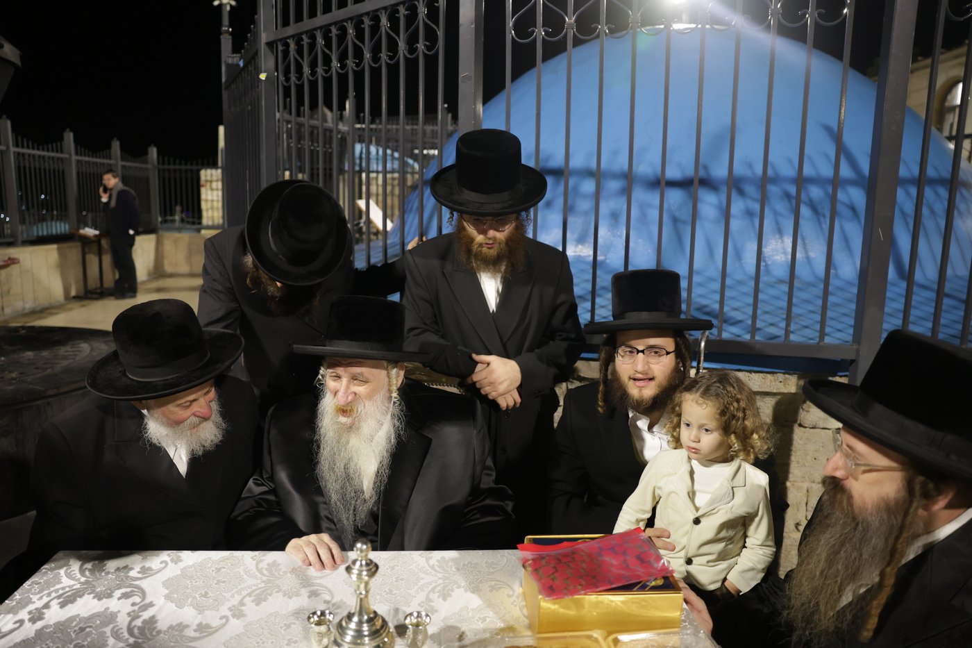 שמחת החלאקה לנין האדמו"ר מטשארנאביל במירון