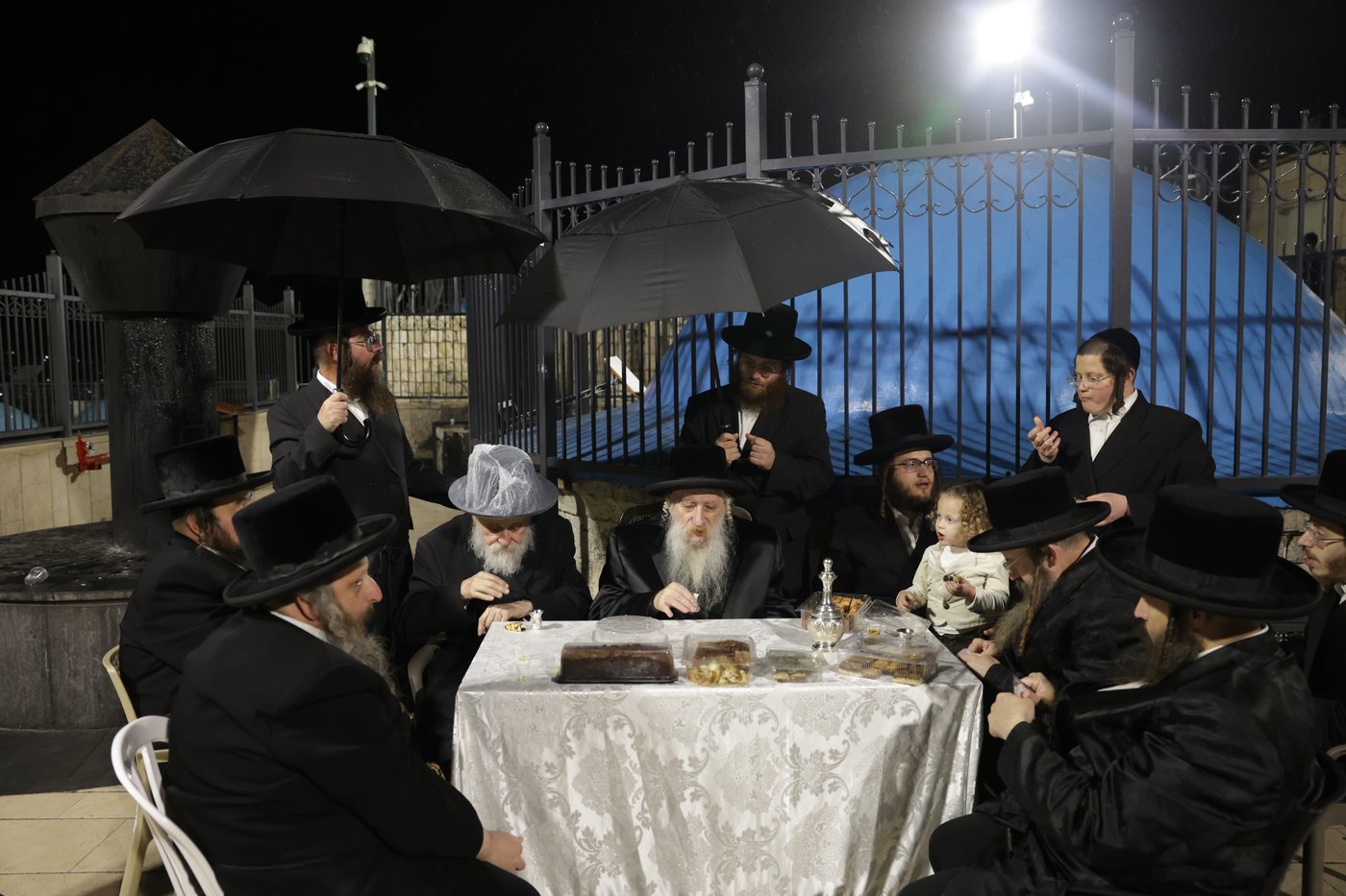 שמחת החלאקה לנין האדמו"ר מטשארנאביל במירון