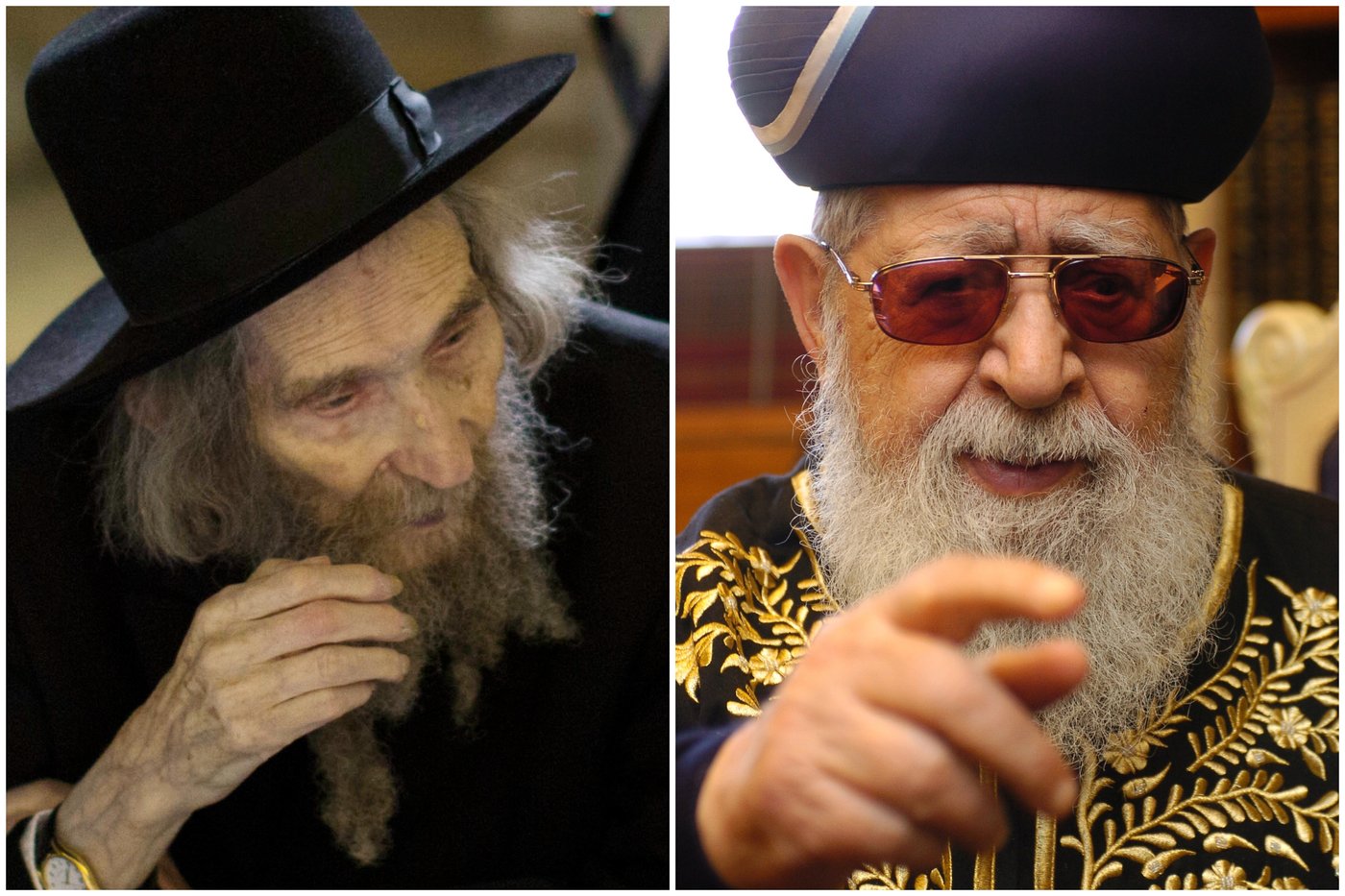 מרנן הגר"ע יוסף והגראי"ל שטיינמן זצ"ל