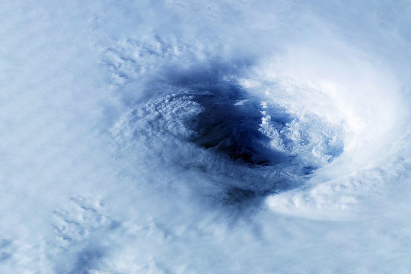 חור באוזון כפי שהוא נראה מהחלל