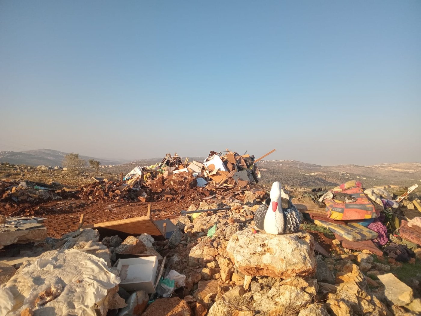 תיעוד מרגעי ההריסה