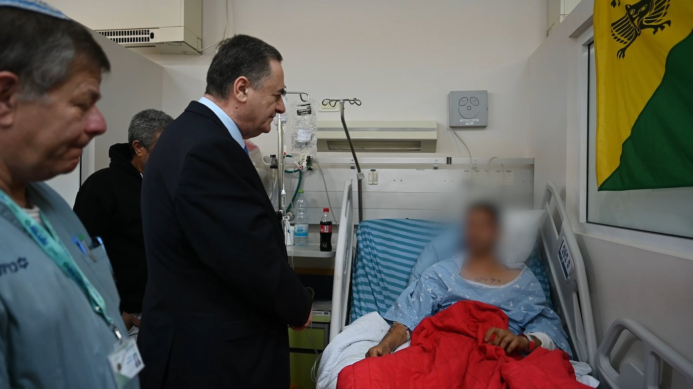 הביקור של שר הביטחון כ"ץ בסורוקה