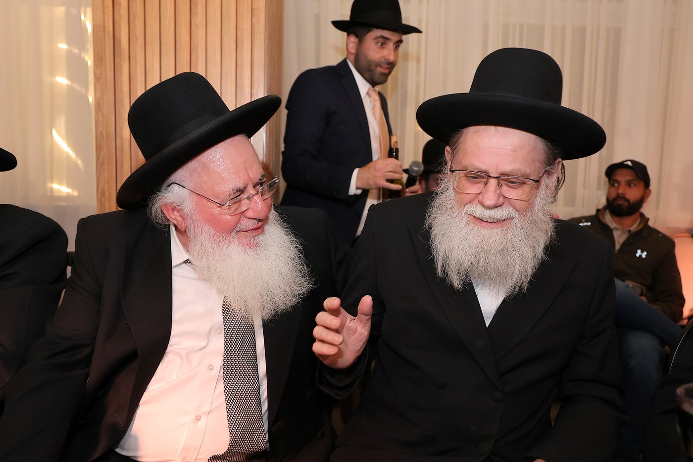 הגרש"ז גרוסמן בשמחת נישואי בן הגאון רבי שמואל כהן