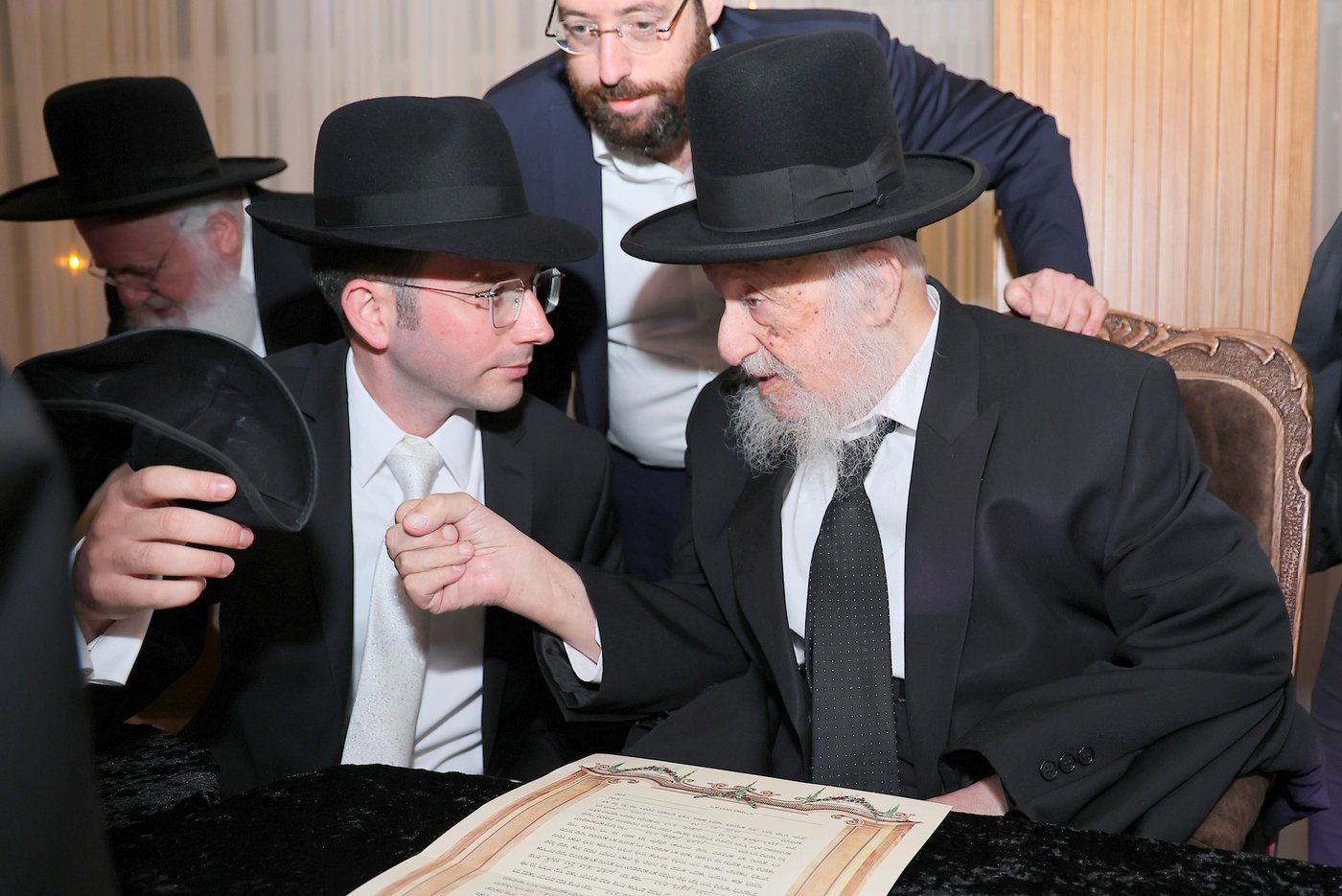 שמחת נישואי בן הגאון רבי שמואל כהן