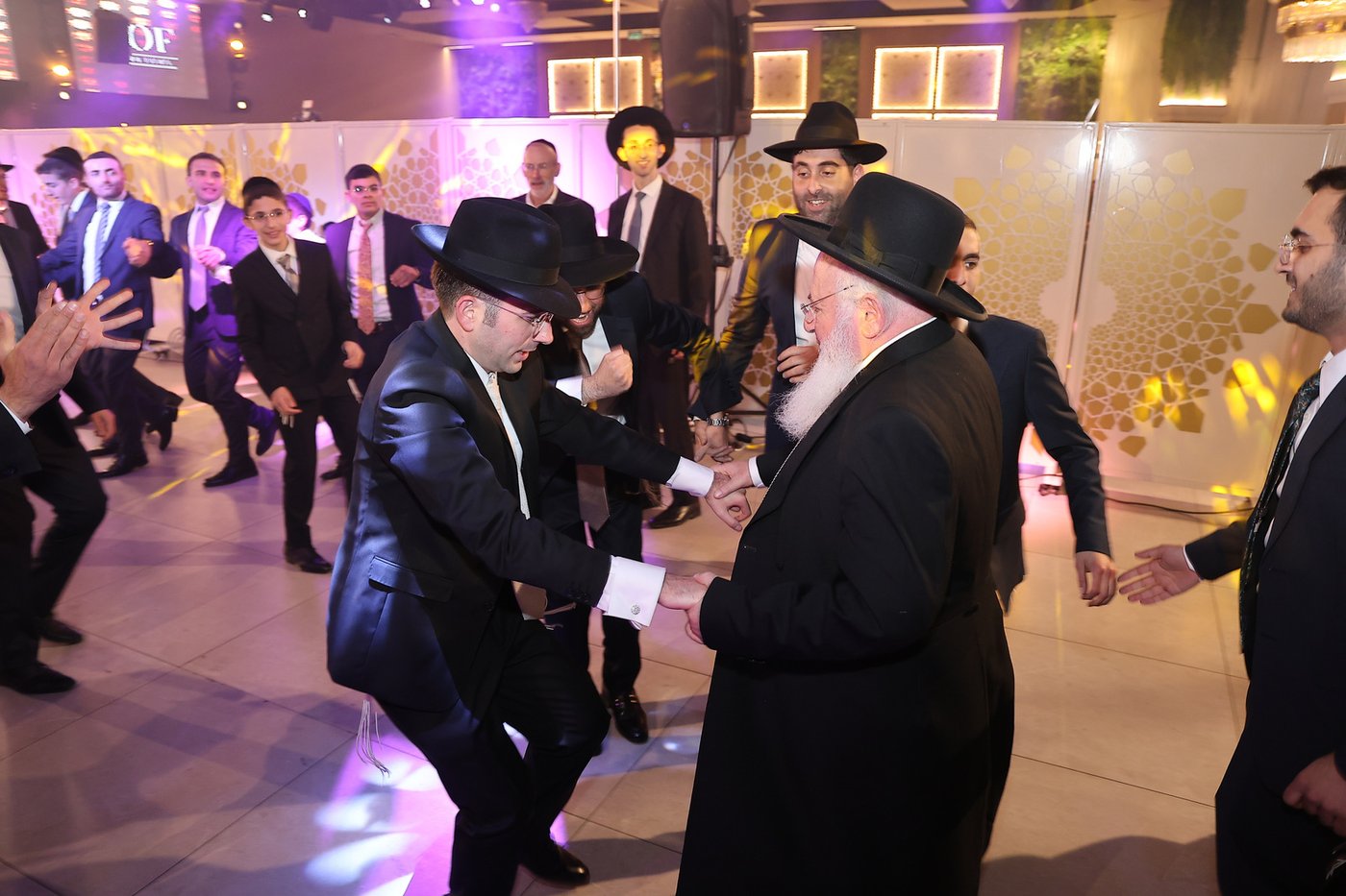 שמחת נישואי בן הגאון רבי שמואל כהן