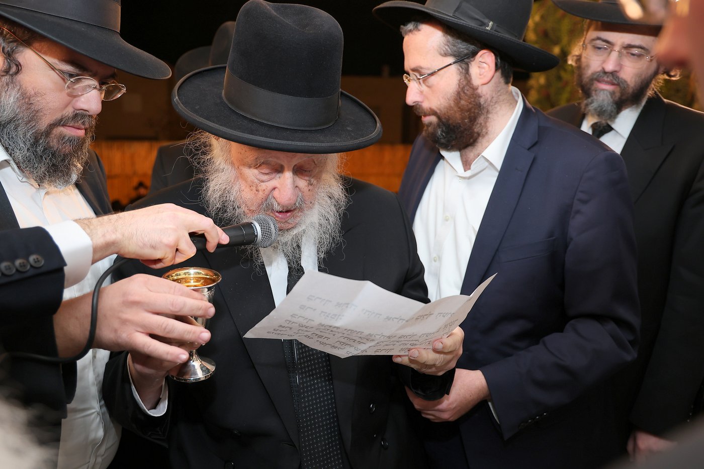 הגרב"ד פוברסקי בסידור קידושין בחופה