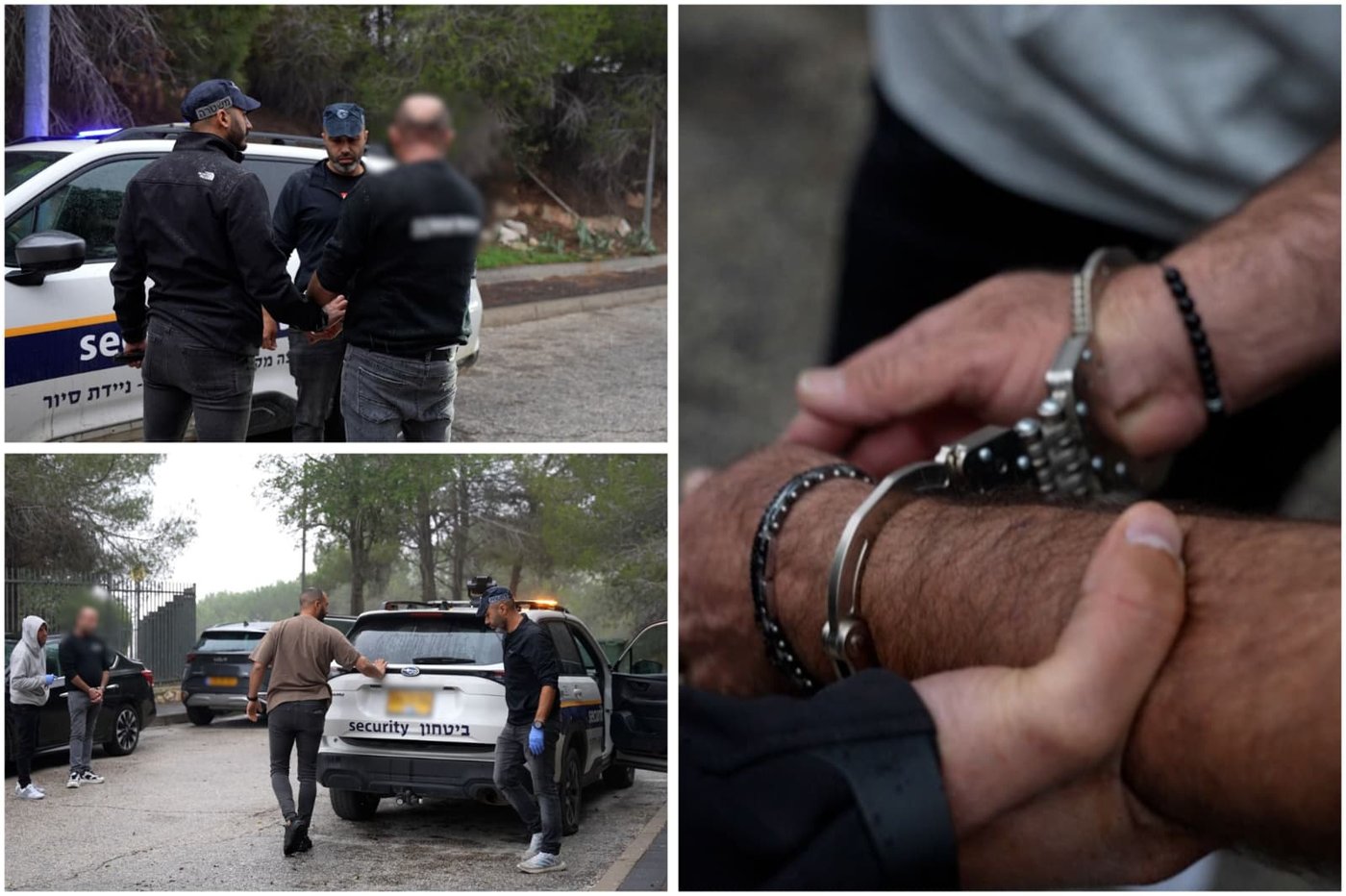 מעצר המאבטחים