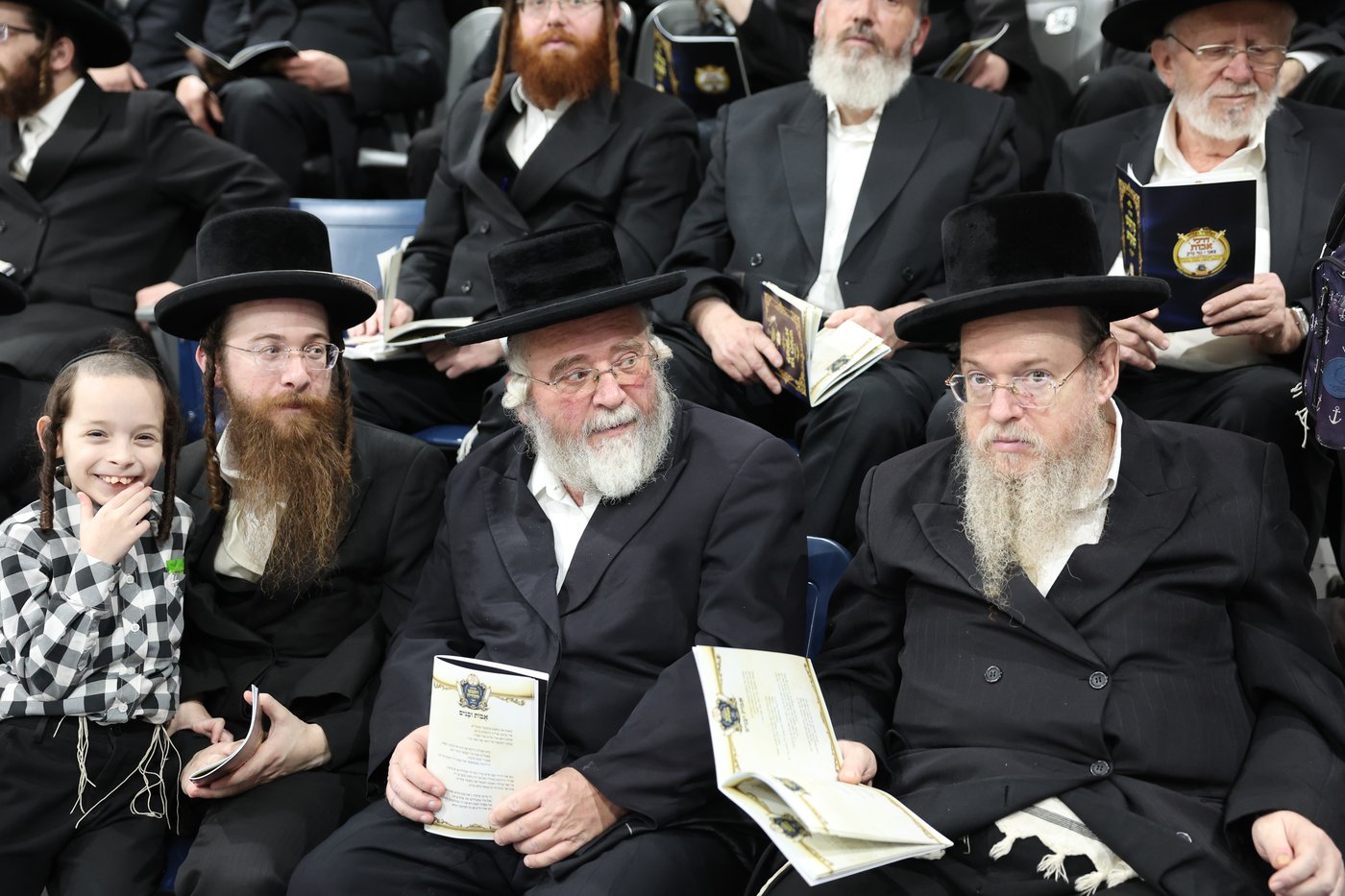 חומש סעודה בתלמוד תורה צאנז בני ברק