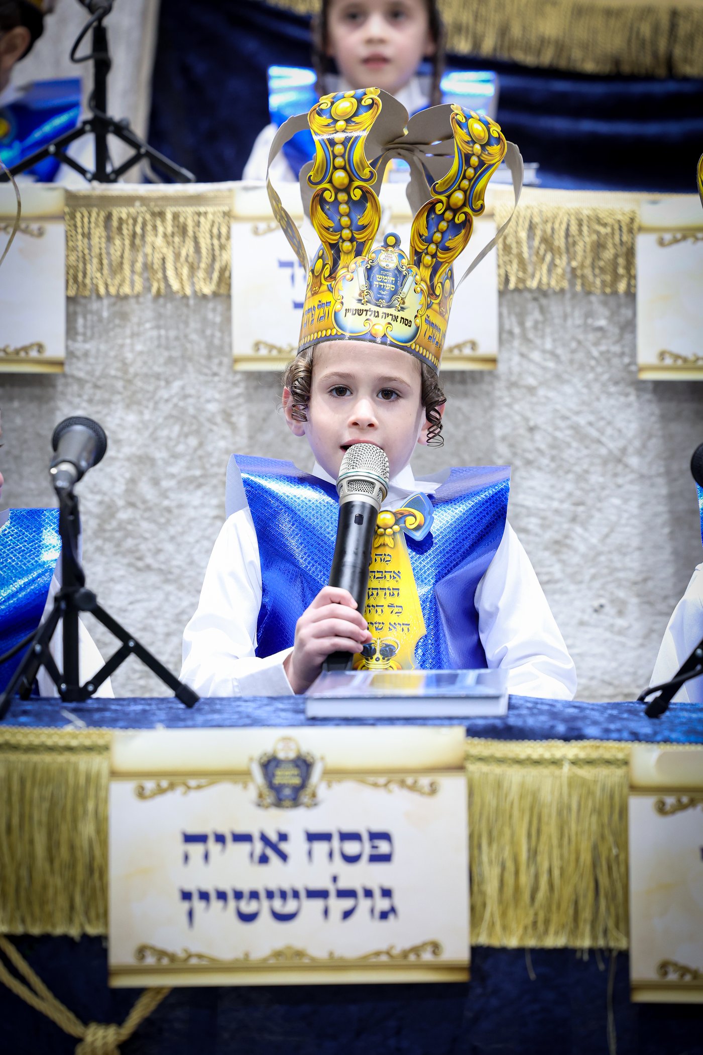 חומש סעודה בתלמוד תורה צאנז בני ברק