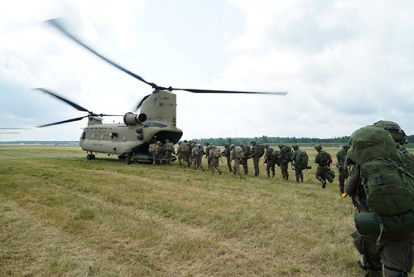 חיילים ישראלים בתרגיל על אדמת פולין