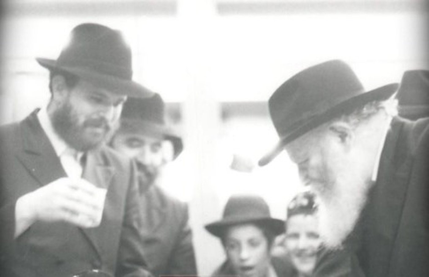 הרב הלברשטאם אצל הרבי