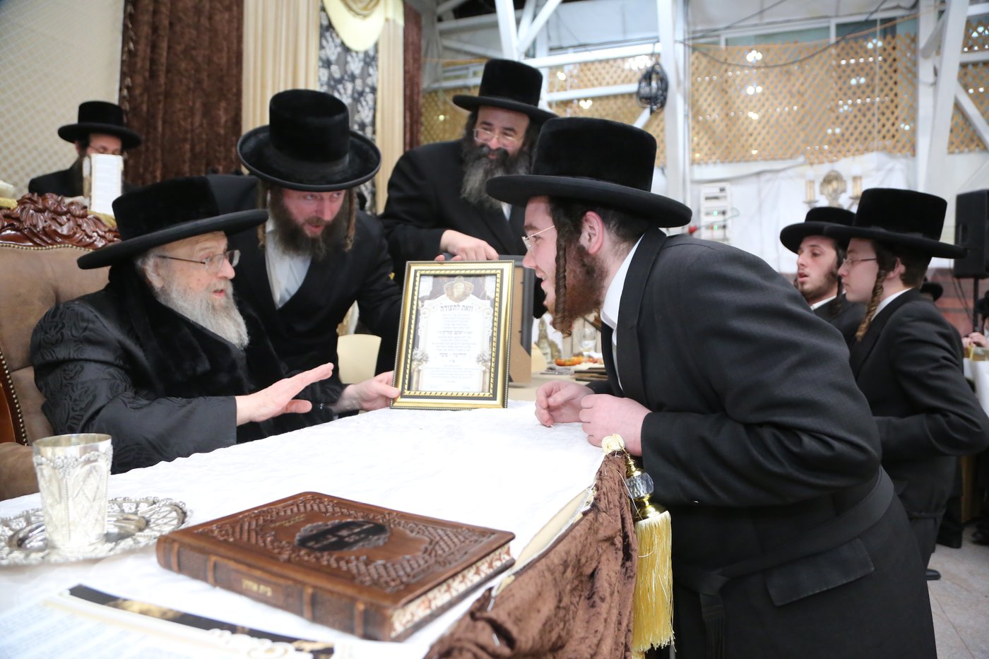 מעמד 'תורתם משתמרת' בפינסק קרלין