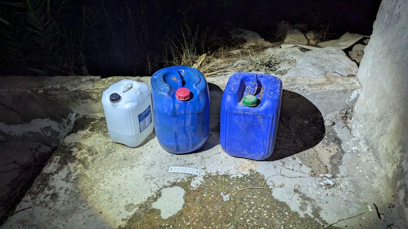 הרקטות ואמצעי הלחימה שאותרו