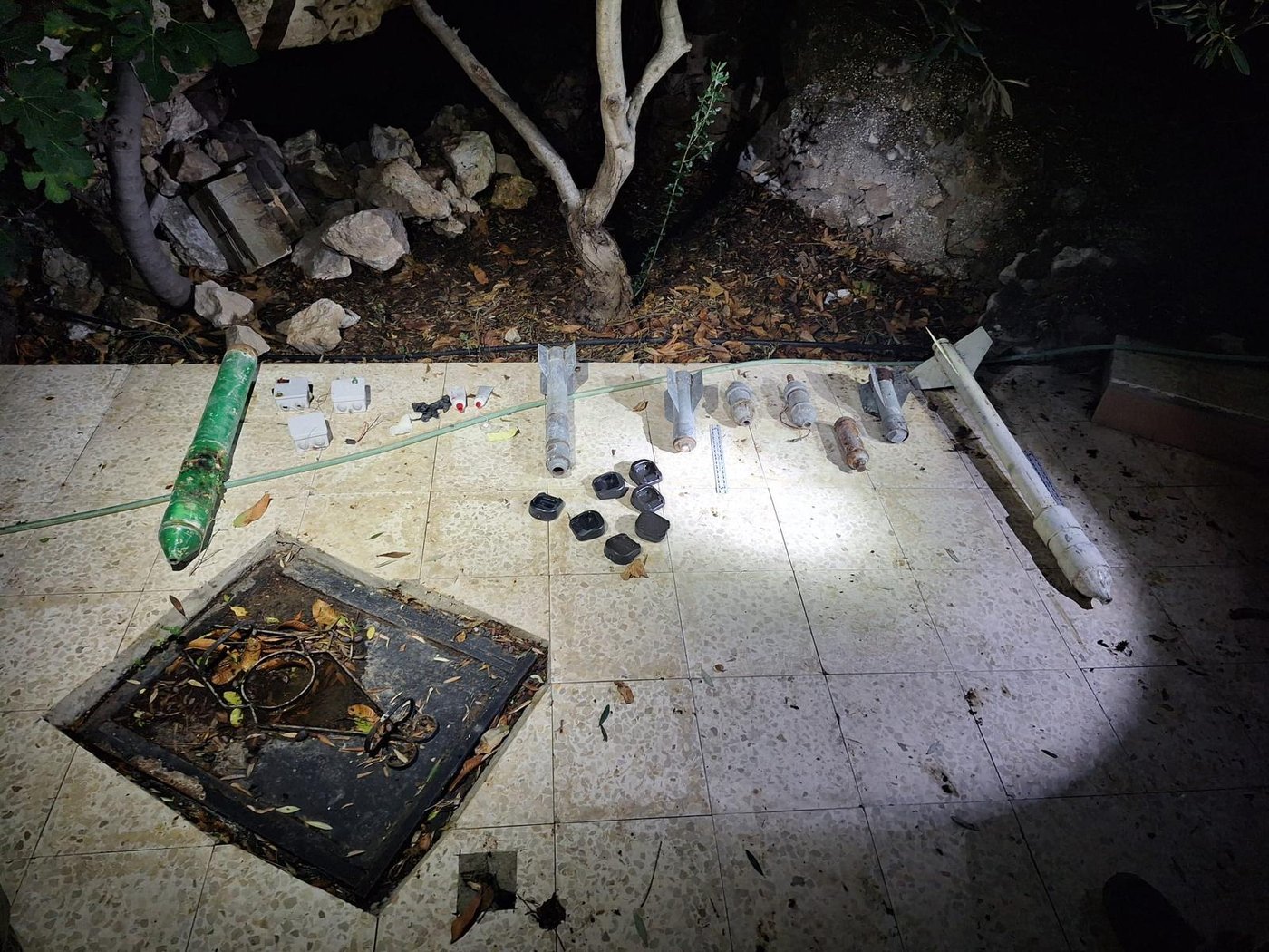 הרקטות ואמצעי הלחימה שאותרו