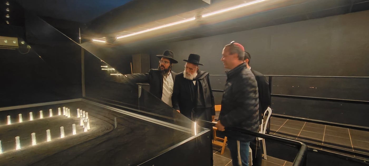 הגר"ש מחפוד בביקור בשילה הקדומה