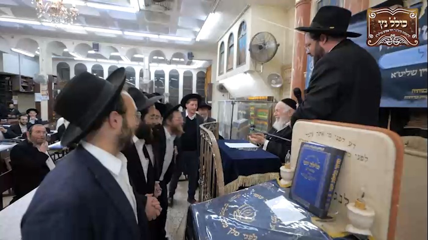 הגר"י זילברשטיין בפתיחת כולל נץ
