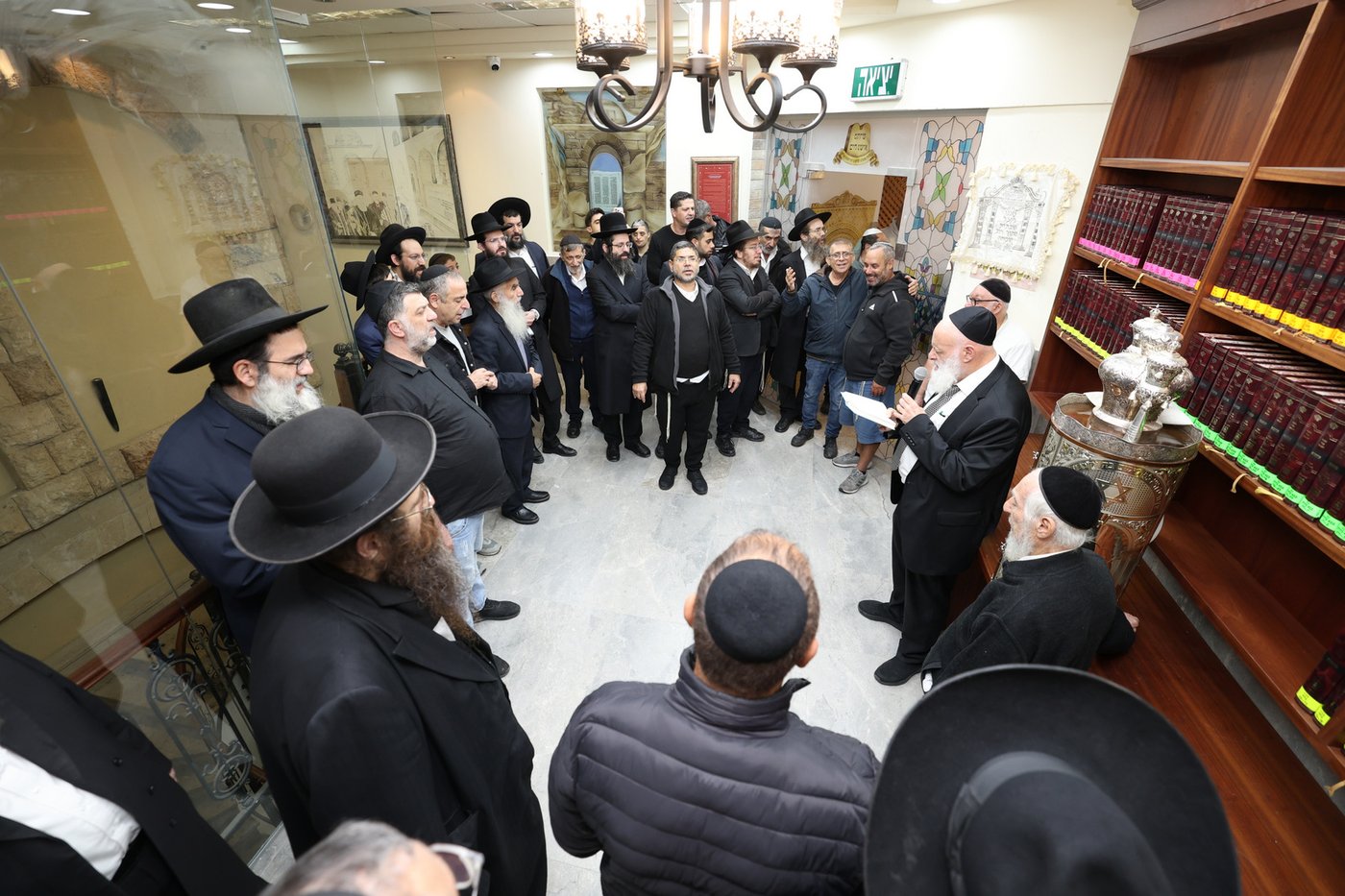 הכנסת ס"ת וחנוכת הבית לביהמ"ד "מדרש בית נשיא"  בראשל"צ