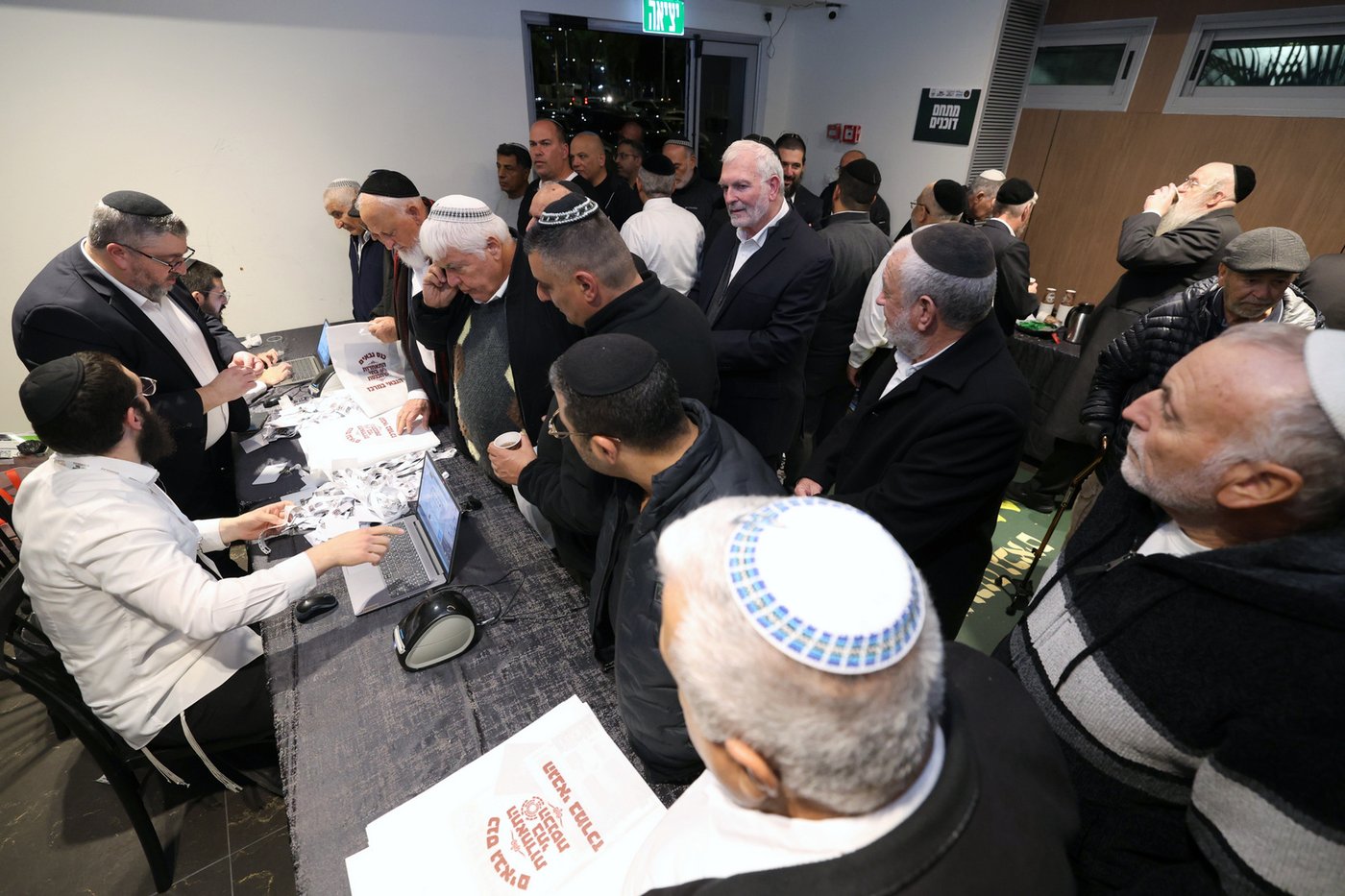 עצרת גבאים באשקלון