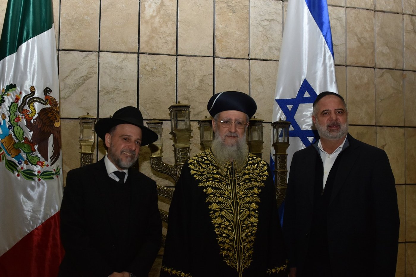 הראשל"צ הגר"ד יוסף בביקור במקסיקו