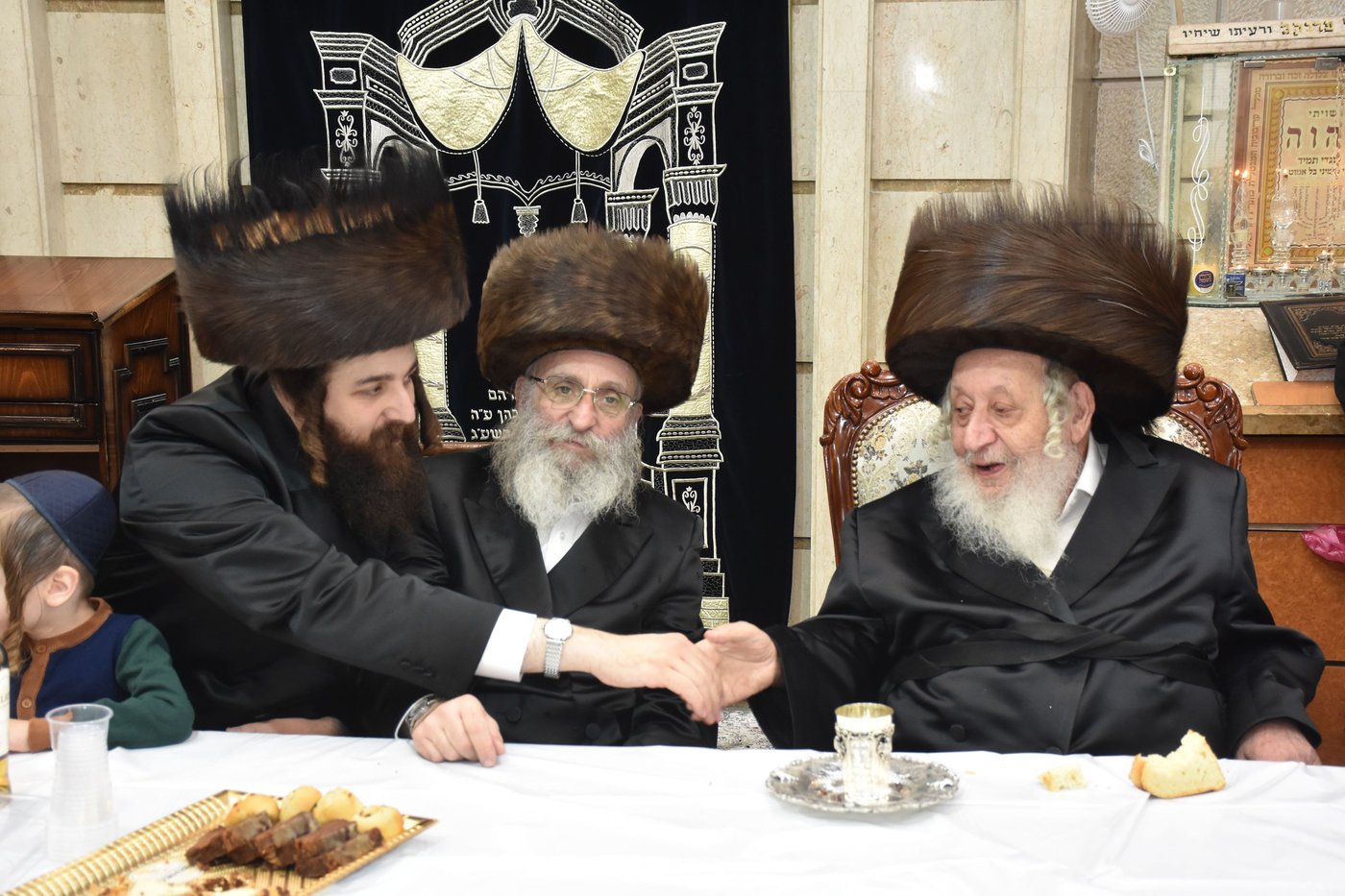 שמחת הברית לנין האדמו"ר מנאראל 