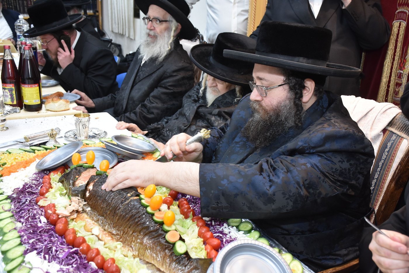 הילולא קדישא בצאנז ז'מיגרד 