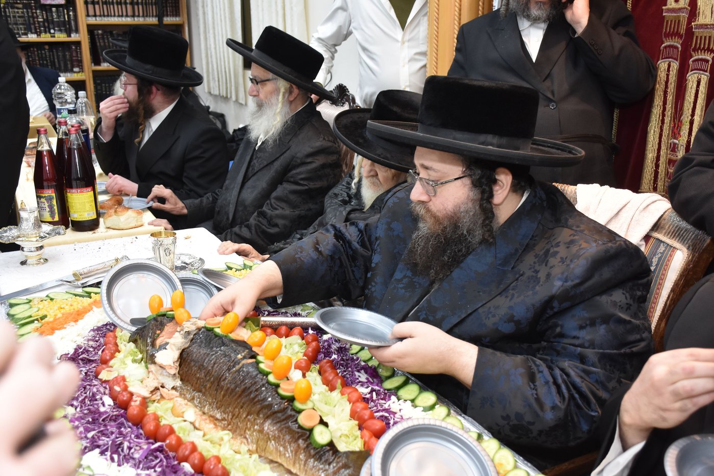 הילולא קדישא בצאנז ז'מיגרד 