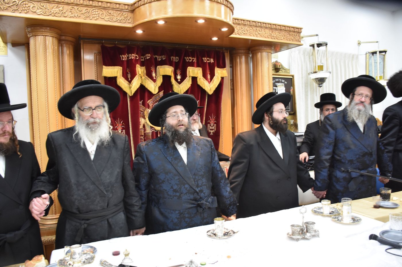 הילולא קדישא בצאנז ז'מיגרד 