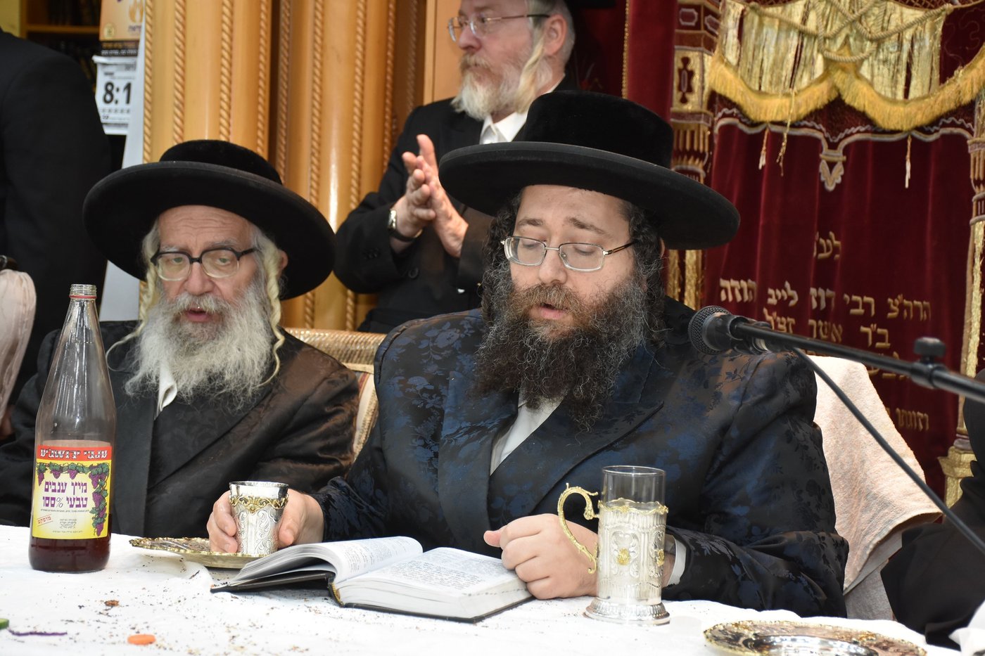 הילולא קדישא בצאנז ז'מיגרד 