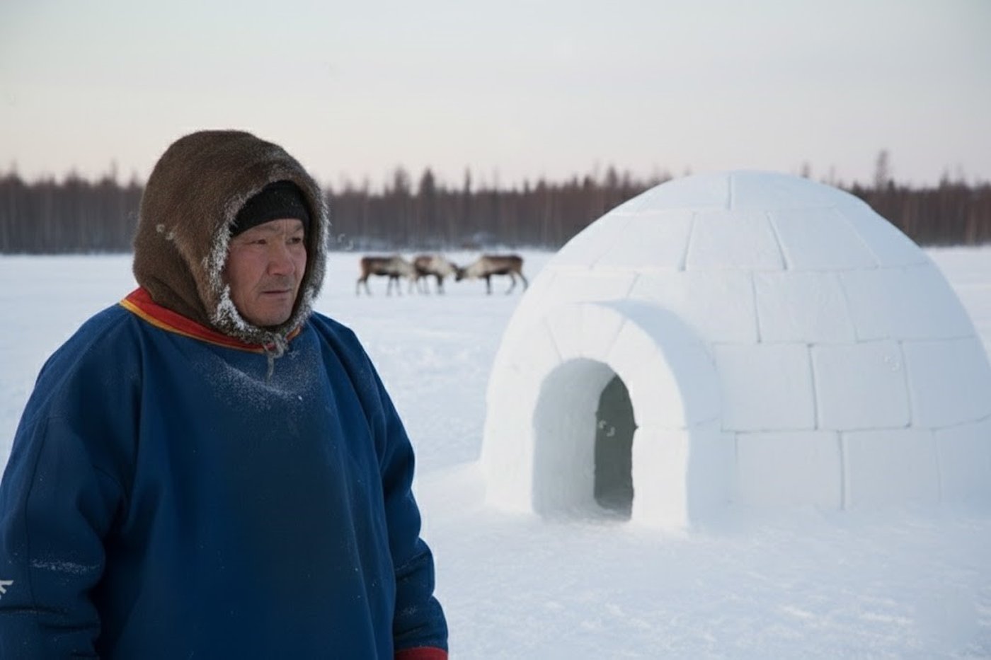 אסקימוסים בשלג