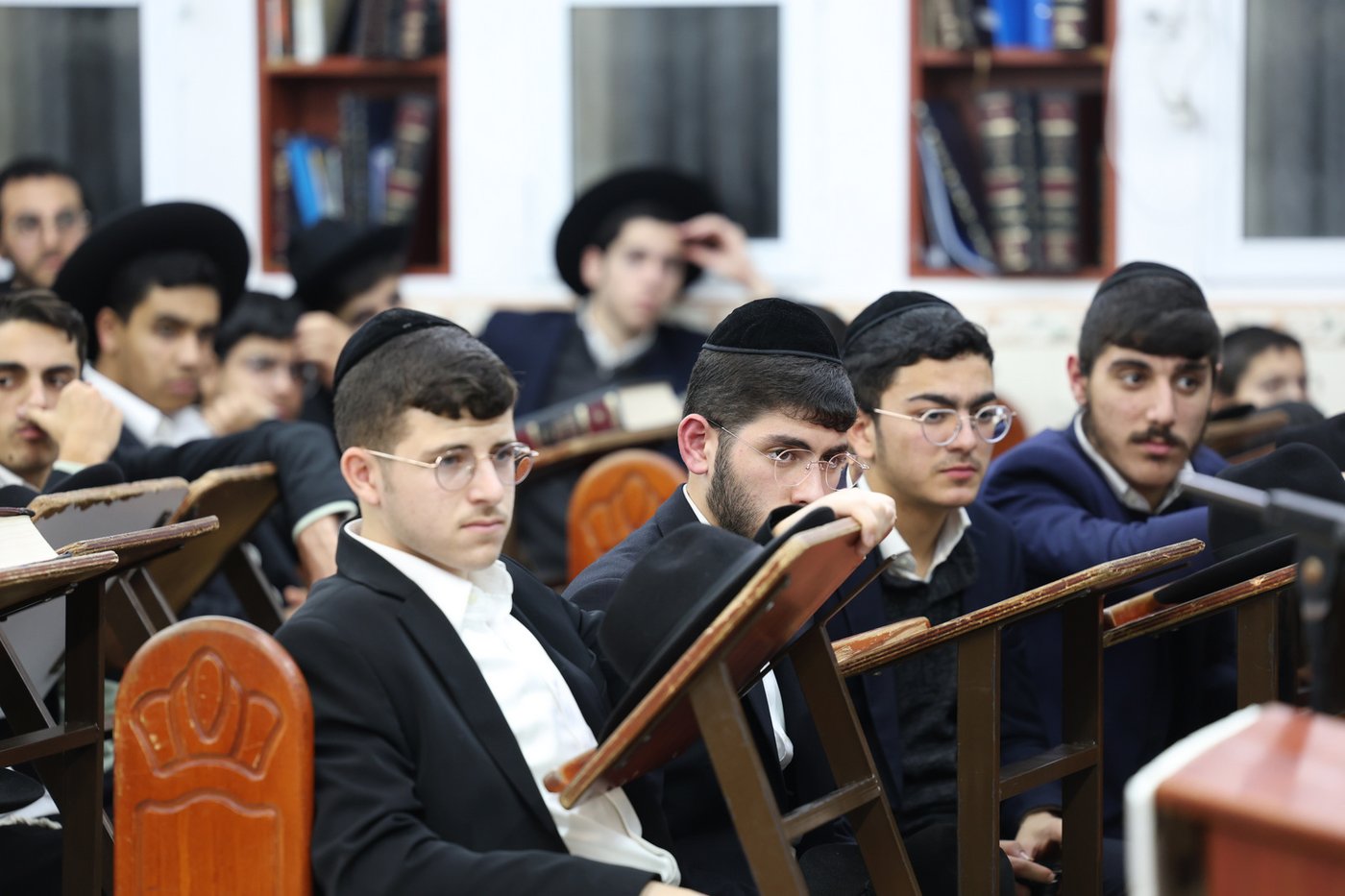 הראשל"צ הגר"י יוסף בביקור בישיבת 'אור אברהם'